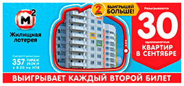Видео 357 тиража Жилищной лотереи